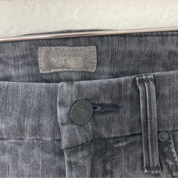 MOTHER High Waisted Looker in Bad Cat! Gray Cheetah Print, Size 25 - Picture 3 of 8